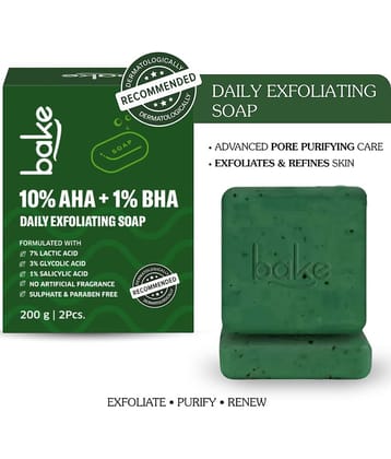 BAKE Exfoliating Soap for All Skin Type ( Pack of 2 )