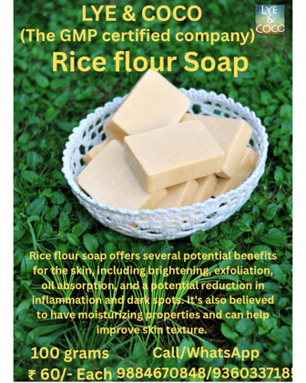 Rice flour Bath Soap Rice flour Bath Soap