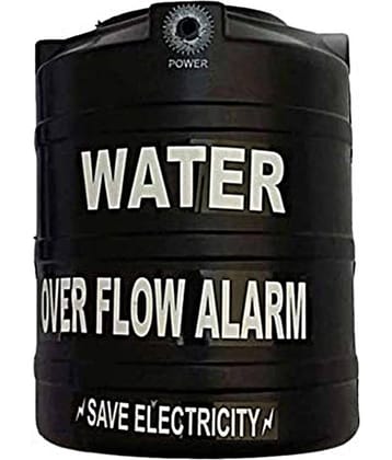 Water Overflow Alert Alarm Sound System ( Save Electricity and Save water ) (BLACK)