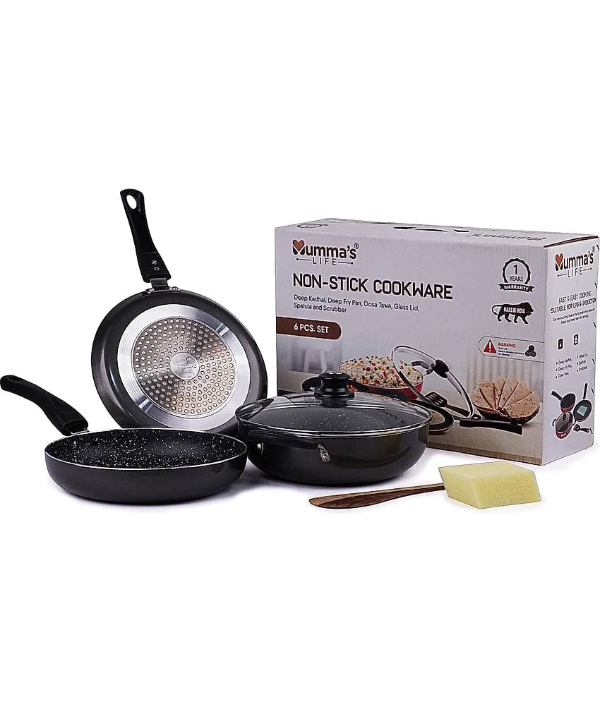 Mumma's Life Grey Aluminium ( Set of 1 )