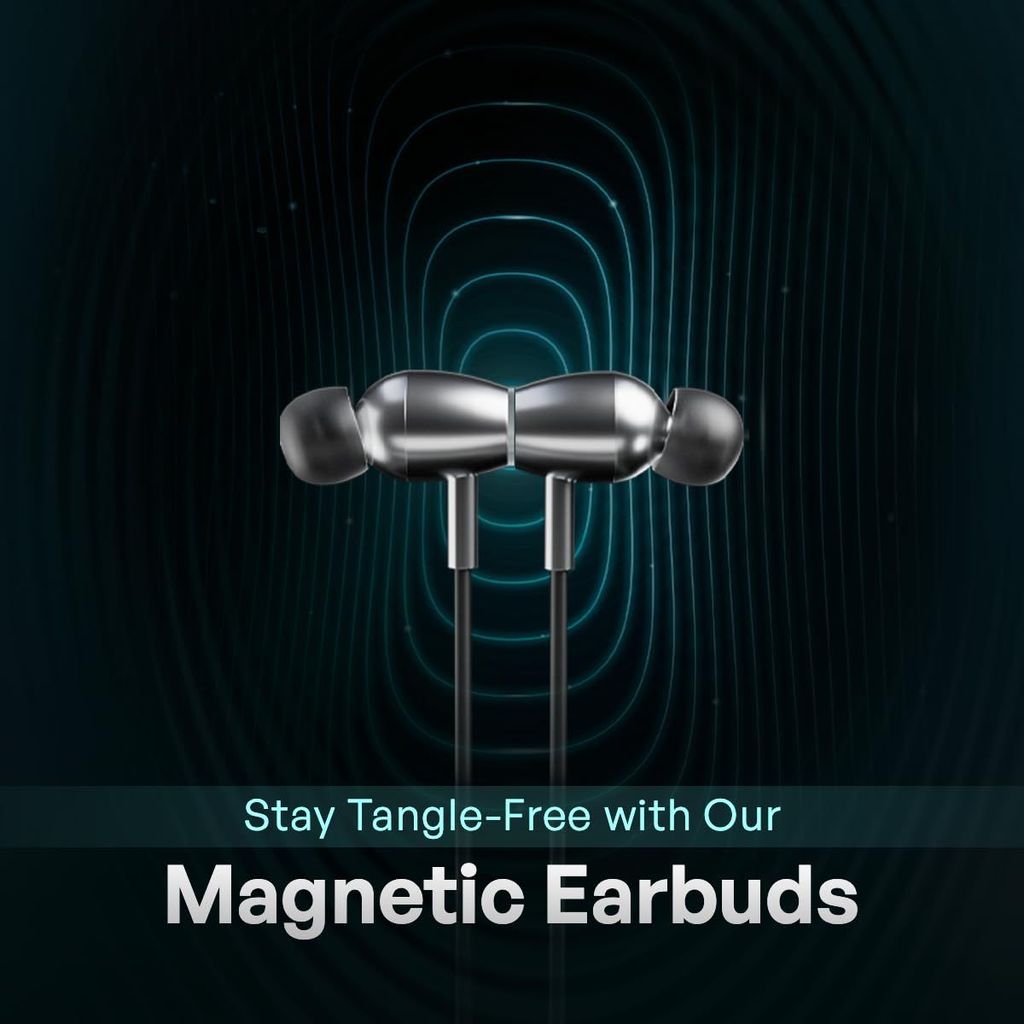 Cellecor BT-2 Waterproof Wireless Headphone with Big 75 Hours Playback time, Bluetooth V5.0, Voice assitance and Noise cancelation with inbuilt mic