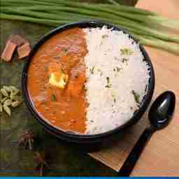 Shahi paneer rice