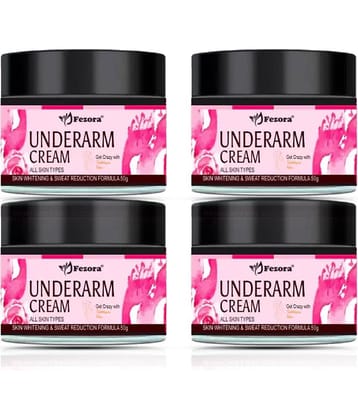 Smartdrops Underam Whitening Skin Brightning Cream Hand Cream 50 g - Pack of 4