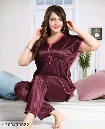 Divine Attractive Women Nightsuits