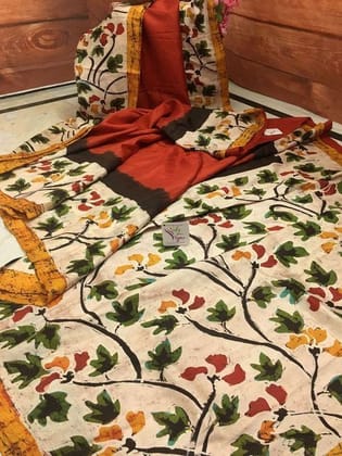 LINEN DESIGNER DIGITAL PRINT SAREE 11281