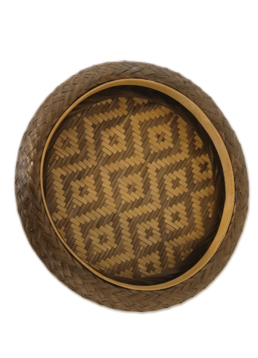 Handwoven Bamboo Basket