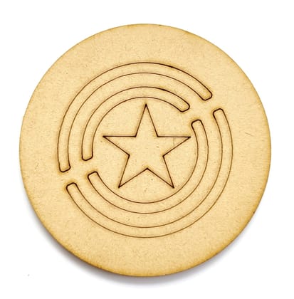 Brand Zero Pre Marked MDF Base - Design 3119 - Select Your Preference Of Size & Thickness