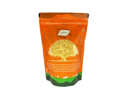 Ekgaon Unpolished Desi Arhar Dal (Split Rahar or Tur or Pigeon Pea) (1Kg)