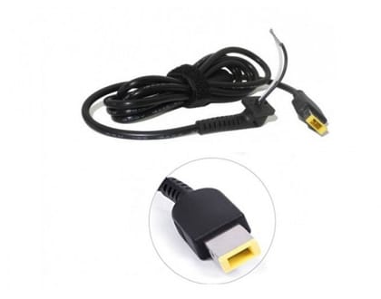 Hi-Lite Essentials Laptop Adapter DC Cable For Lenovo USB Pin Cable (Supports only upto 65W)