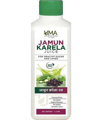 Uma Ayurveda Jamun Karela 1000 ml Useful in Diabetes Digestive Health