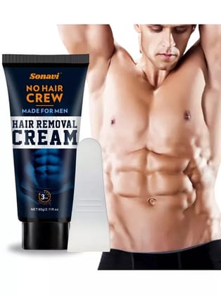 Sonavi Natural Hair Removal Cream for Men 60g ( Pack of 1 )