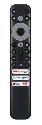 Ehop RC902V Compatible Remote Control Fit for TCL Android TV RC902V FMR4 (Without Voice Function)