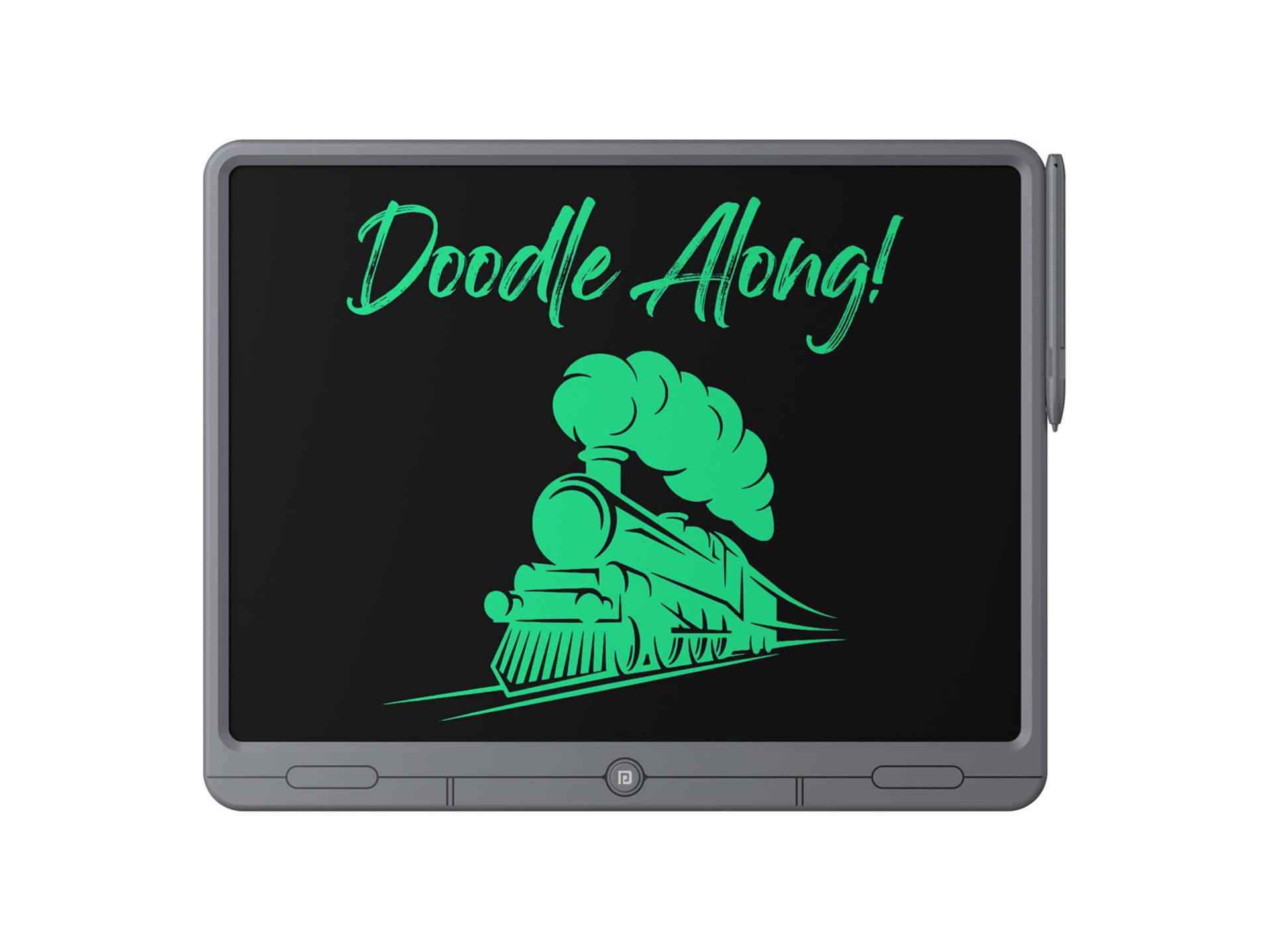 Portronics Ruffpad 21, Monocolor LCD, One-Tap Erase, 21 Inches Screen, Smart Lock