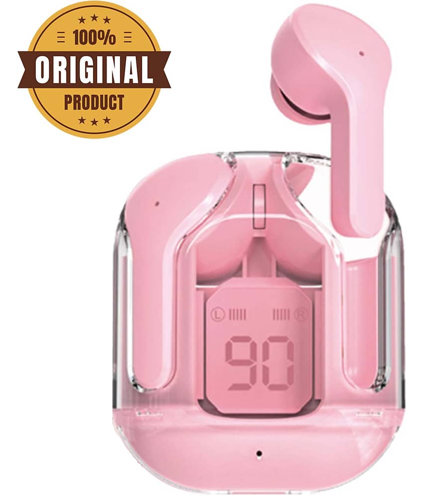 XYBEL ULTRAPOD EARBUDS Bluetooth True Wireless (TWS) In Ear 30 Hours Playback (Splash Proof) - Pink