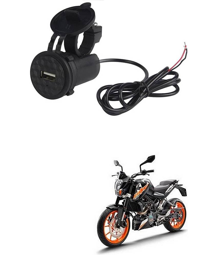 KTMDuke 200 Black USB  Bike Charger