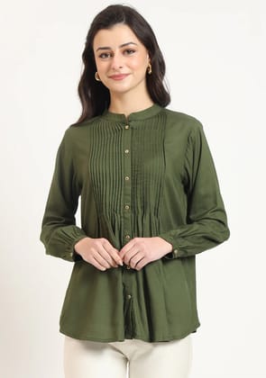 Olive Pintex  Top-S