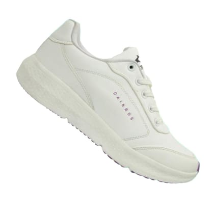 Daikros Galaxy 101 Running Shoes For Ladies (White)-3