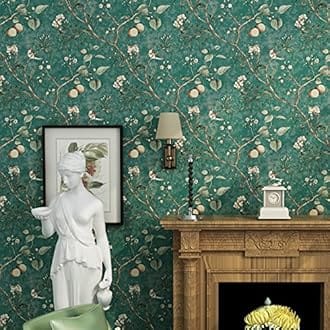 Eurotex Self Adhesive Wallpaper for Living Room, Bedroom, Office Easy to Stick PVC Waterproof Peel and Stick Wall Paper for Home dcor 45x300cm