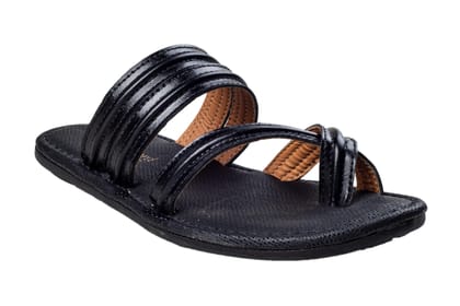 Beresford Gents Black Chappal-Black / 10