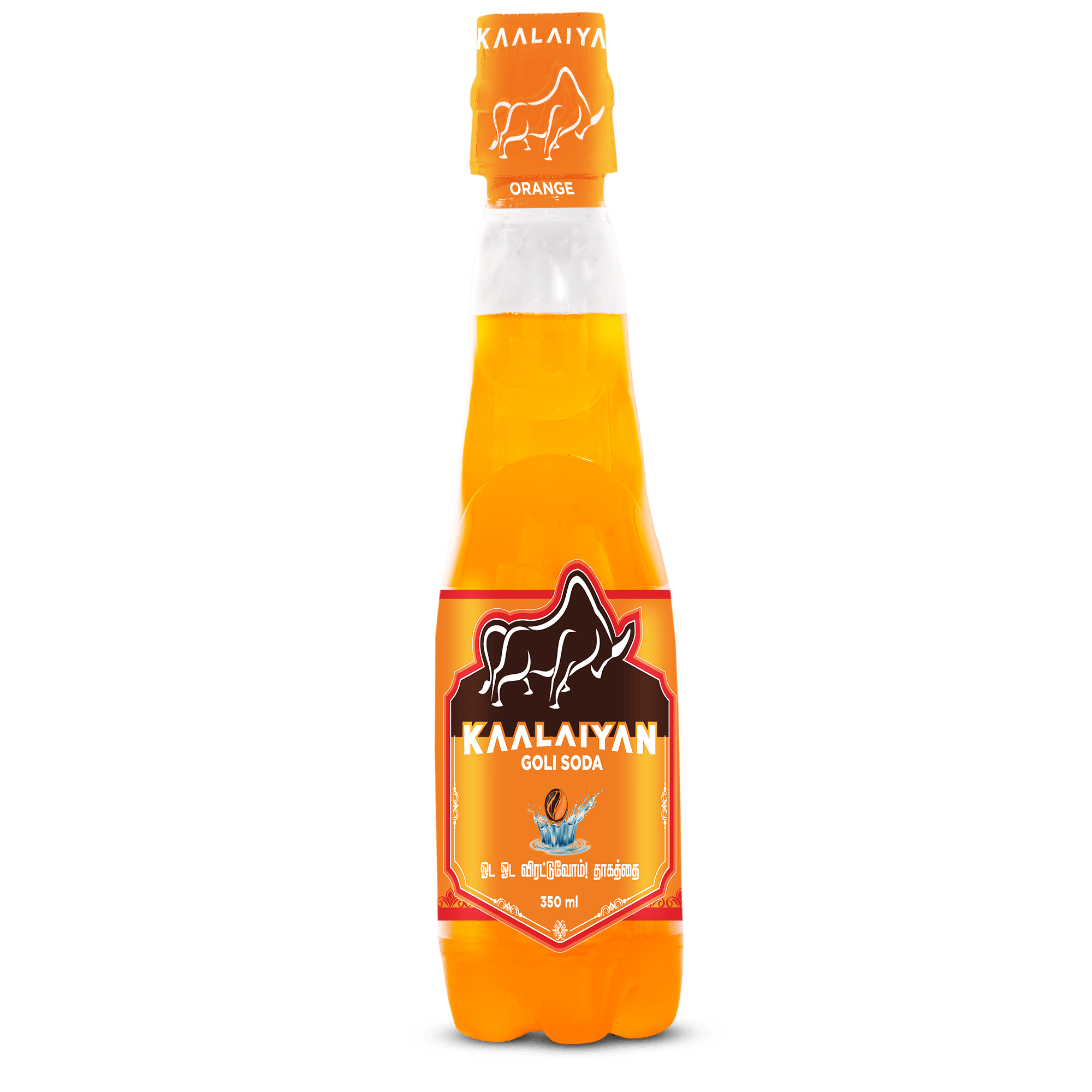 Kaalaiyan Pet Goli 350ml Orange