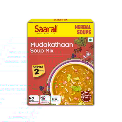 Mudakathan Soup - Serves 2 cups