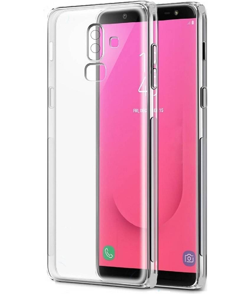 VAKIBO Plain Cases Compatible For Rubber Samsung Galaxy J8 ( Pack of 1 )