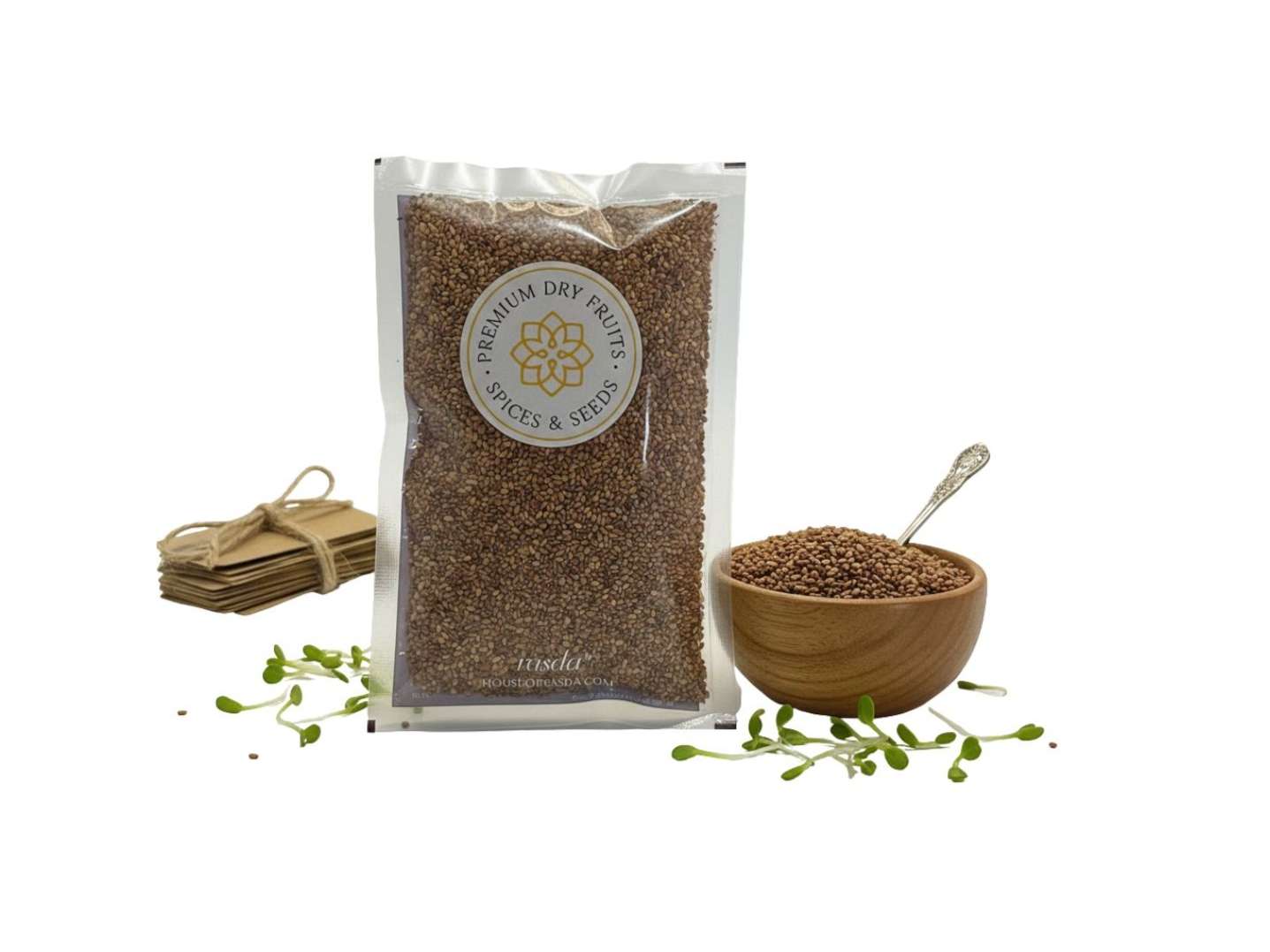 Rasda Alfalfa Seeds  Edible  - 100 Gram