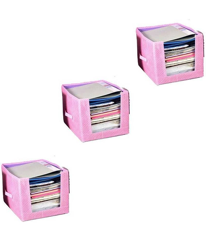 PrettyKrafts Set of 3 Others Pink Blanket Cover