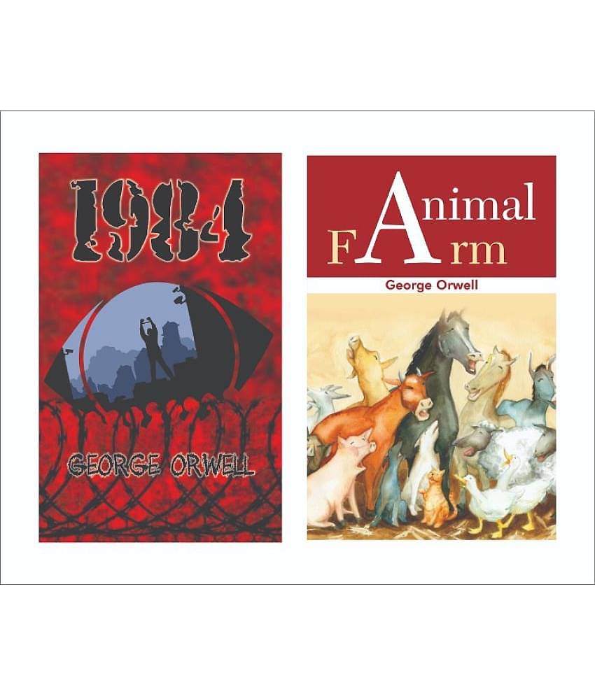 1984, Animal Farm - Novels (A Set of 2 Books)