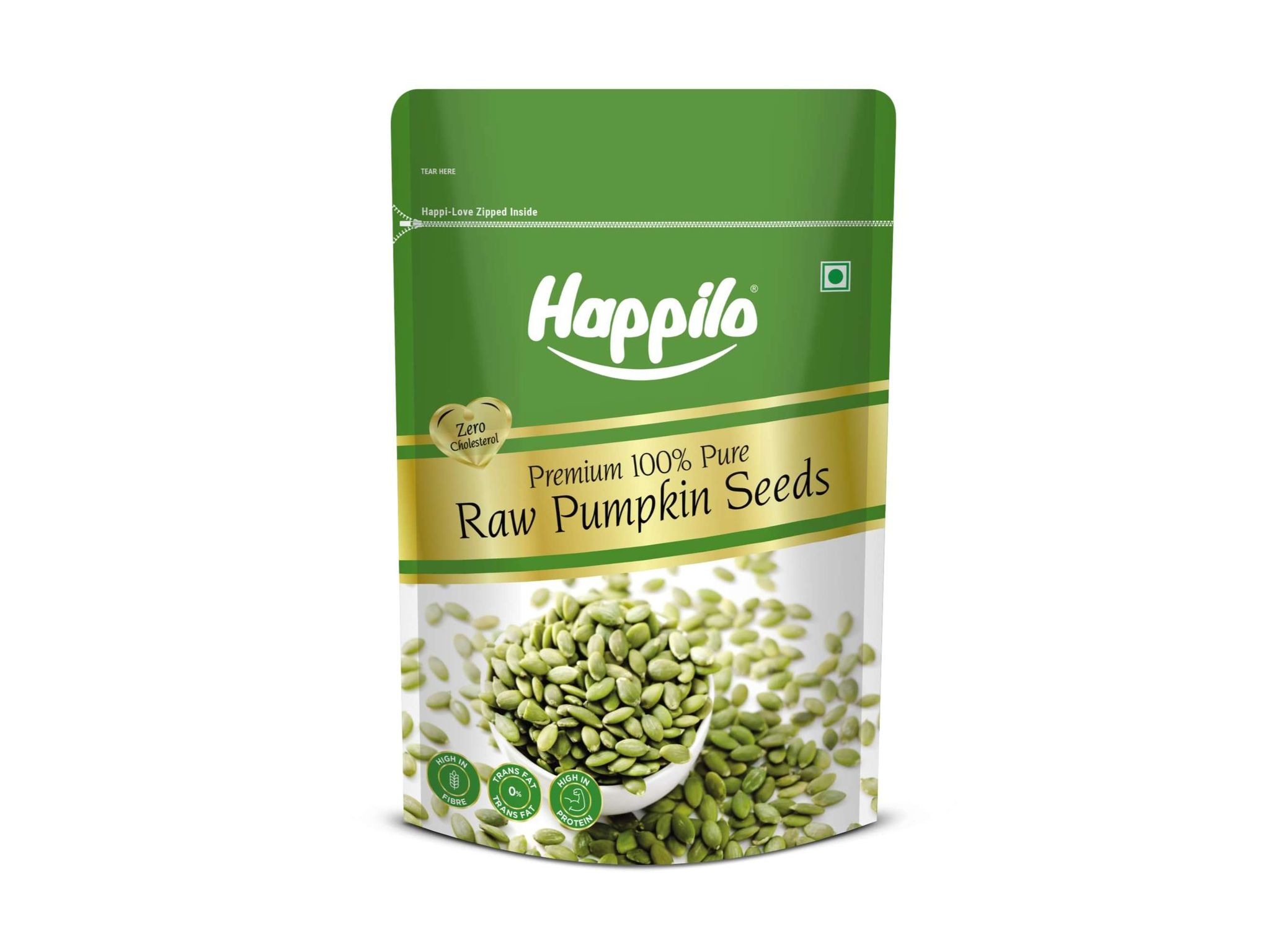 Happilo Premium Pumpkin Seeds, All Natural 200g