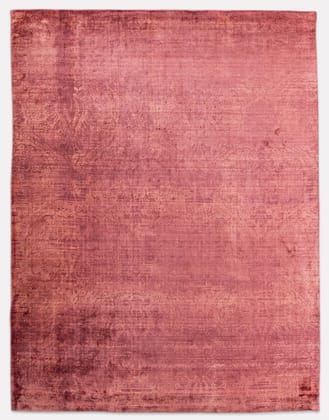 Neu Looms Rosewood Reverie Area Rug Elegant Warm Rosewood Hue with Textured Patterns, Made of Viscose