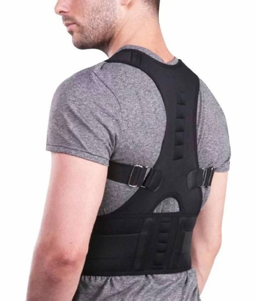 Fitgo Black Back Support ( Pack of 1 )