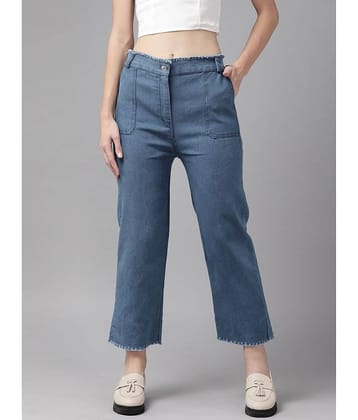 Aarika - Blue Denim Regular Fit Women's Jeans ( Pack of 1 )
