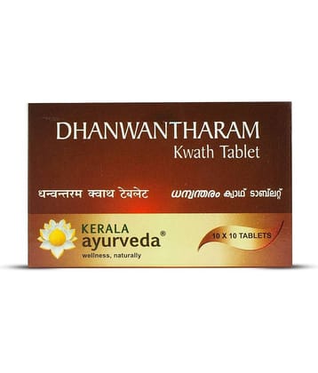 Kerala Ayurveda Dhanwantharam Kwath Tablet, 100 Nos.