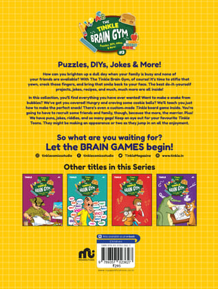 The Tinkle Brain Gym #3 : Puzzles, DIYs, Jokes & More!