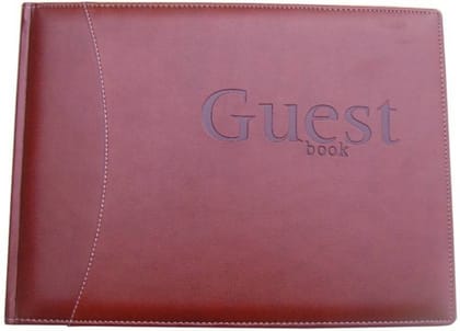 Sukeshcraft Guest Book Brown
