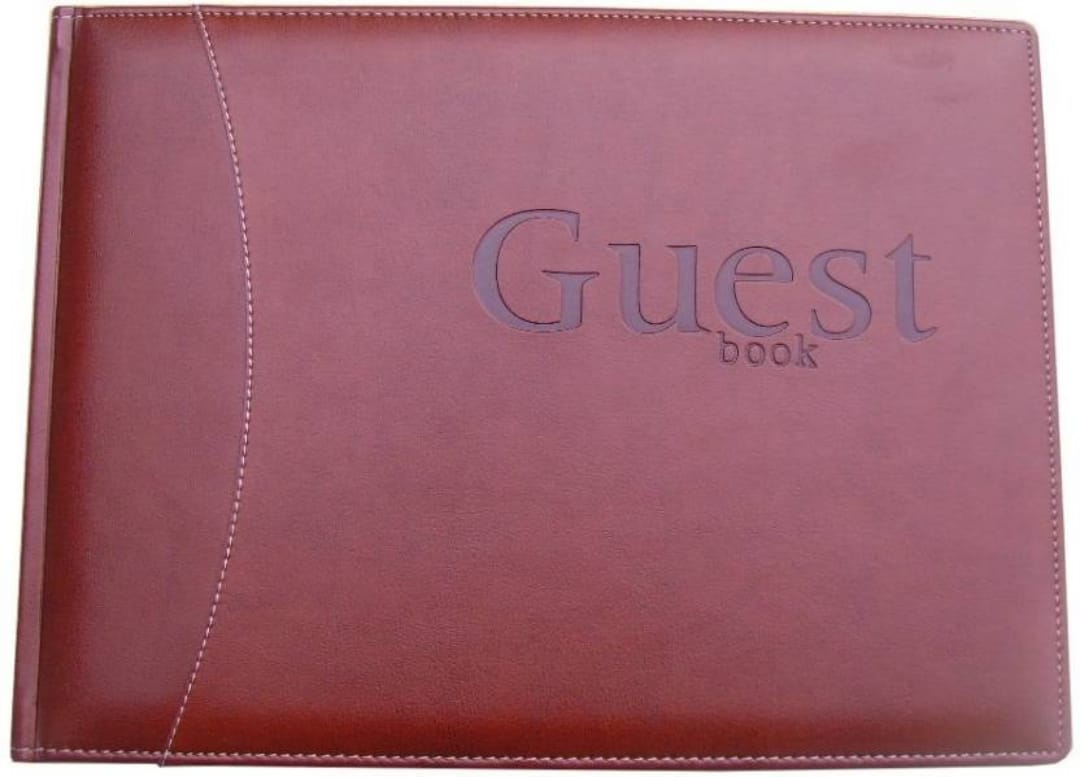 Sukeshcraft Guest Book Brown