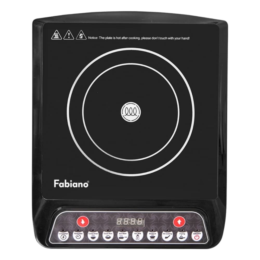 Fabiano Induction Prime Push Button 2000 Watts - Black