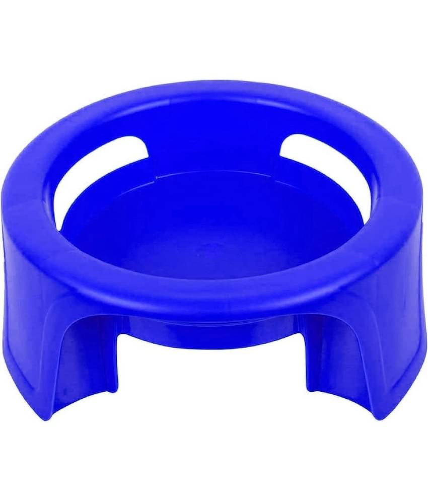 MAGICSPOON Blue Polypropylene Matka Stand ( Pack of 1 )