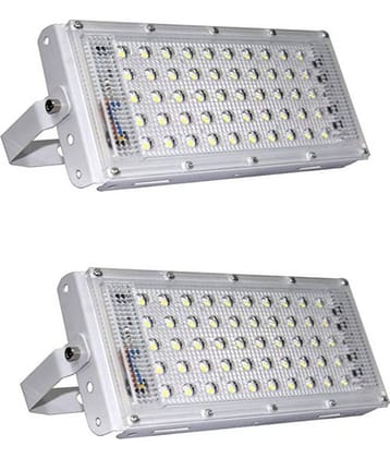 Bentag 50 Watts IP 66 Outdoor Wall lights Cool Day Light - Pack of 2