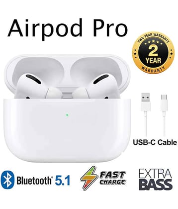 Red Fish White Color AP103 Wireless Earbuds ( Airpods )