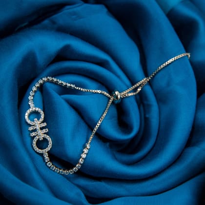 Rosegold Dual Bracket Bolo-bracelet