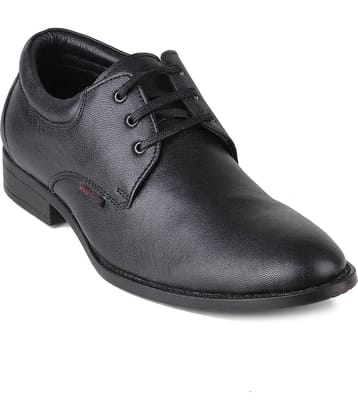 Red Chief Black Men's Derby Formal Shoes