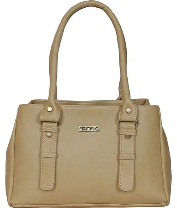 Fostelo Shoulder Bag Faux Leather Set of 1 ( Black )