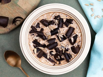 Choco Peanut Butter Oatmeal Bowl