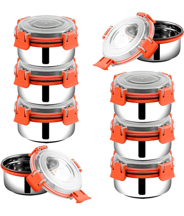 BOWLMAN - Steel Blue Food Container ( Set of 8 - 350mL each )