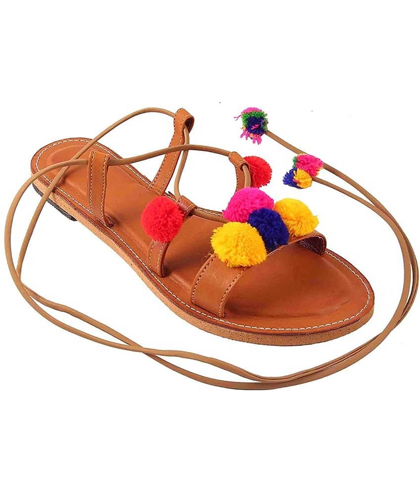 Apratim - Brown Women's Flats