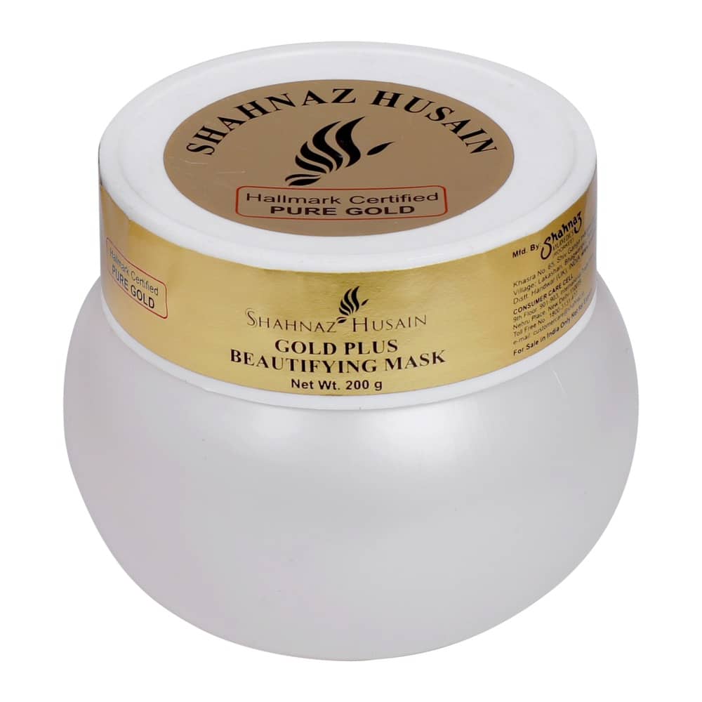 Shahnaz Husain Gold Plus Beautifying Mask 200Gm