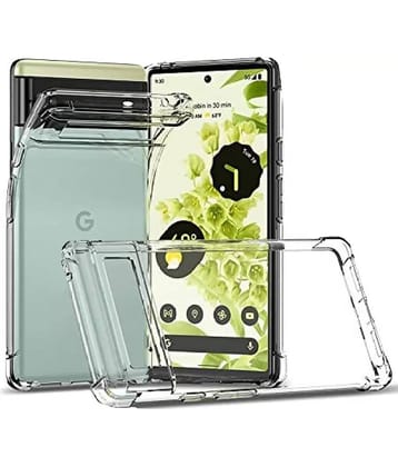 VAKIBO Plain Cases Compatible For Silicon Google Pixel 6A ( Pack of 1 )