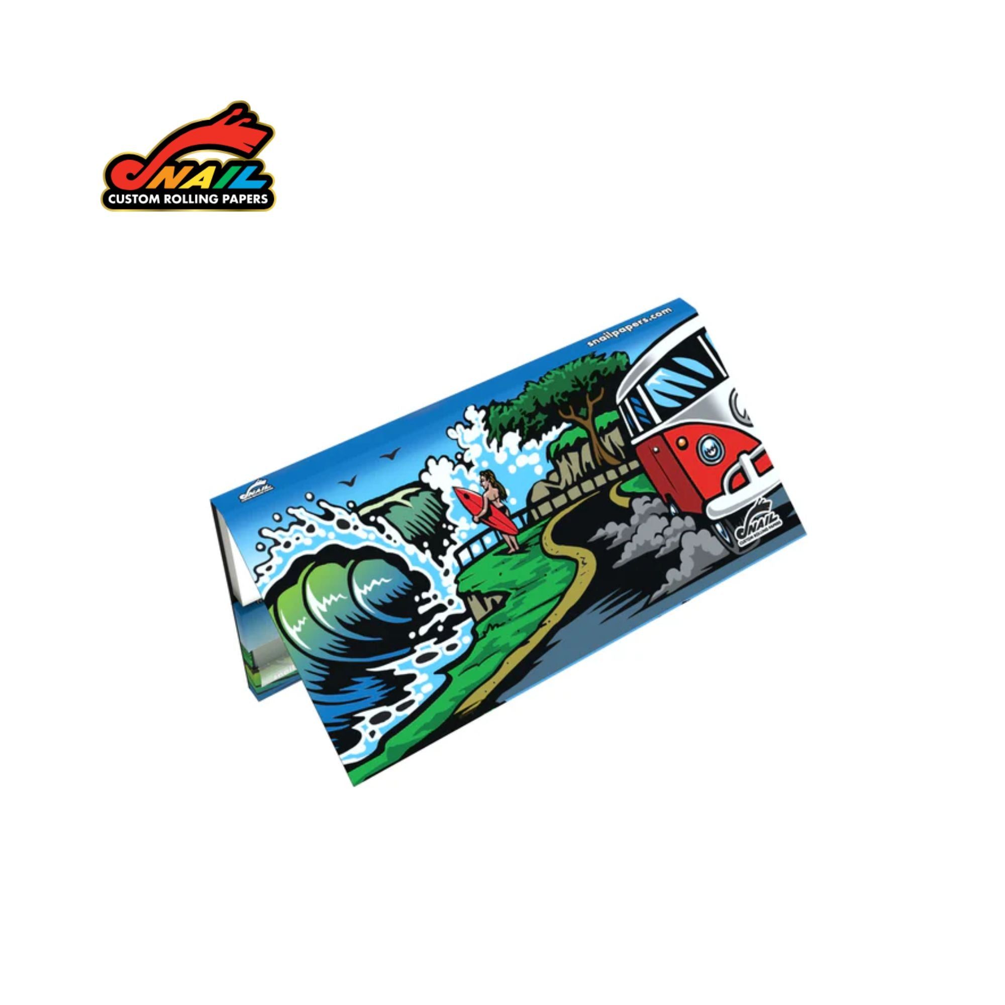 SNAIL King Size Rolling Papers with Tips - Jimbo Phillips Collection-VAN
